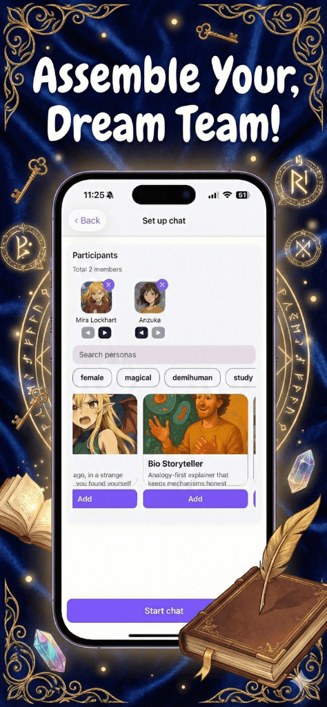 Assemble your dream team