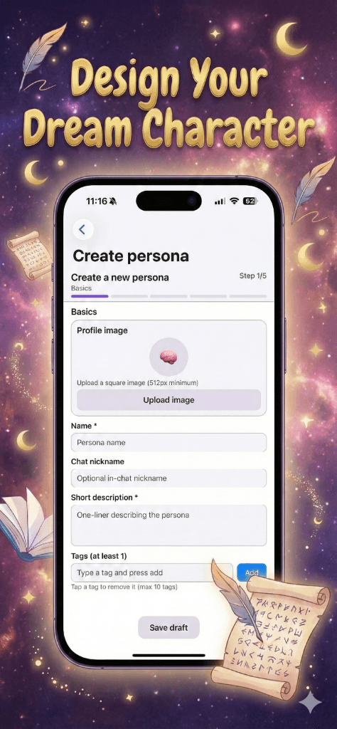 Design your dream character